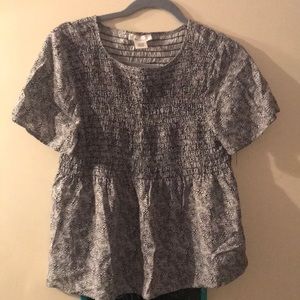 Urban Romantics Dotted Ribbon Top